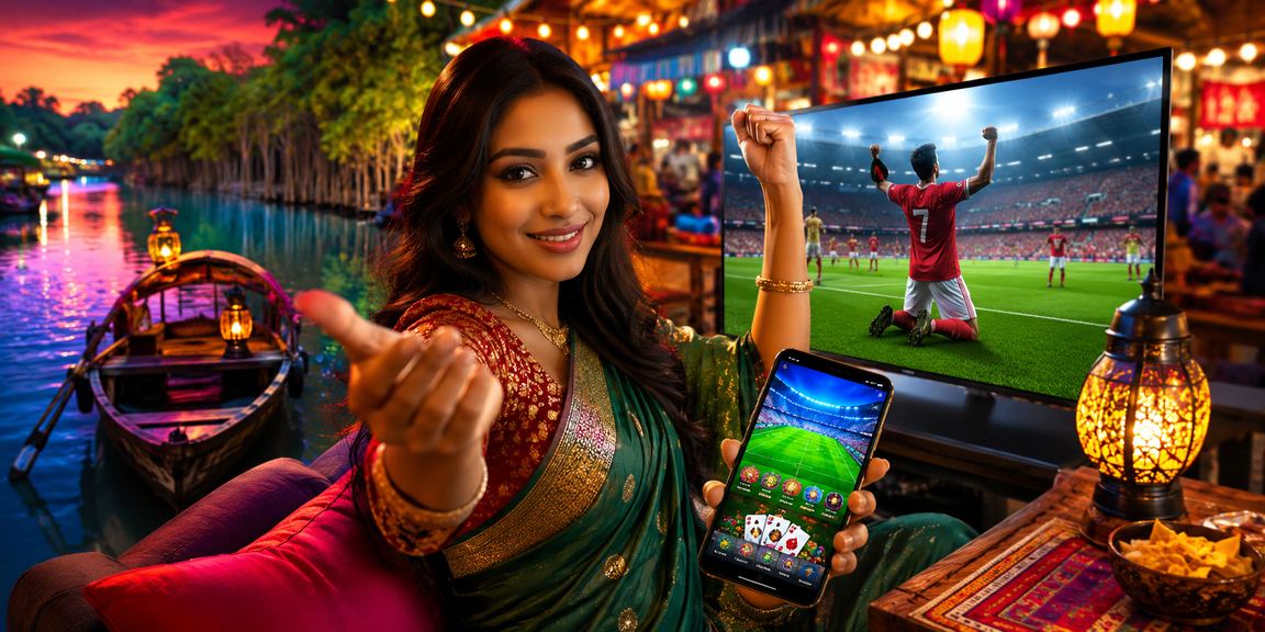 Casino App Night Market Atmosphere in a Sundarbans Theme