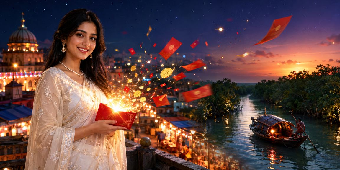 সুন্দরবন থিমে লাল খাম বোনাস — বাংলাদেশে ভাউচার অফার